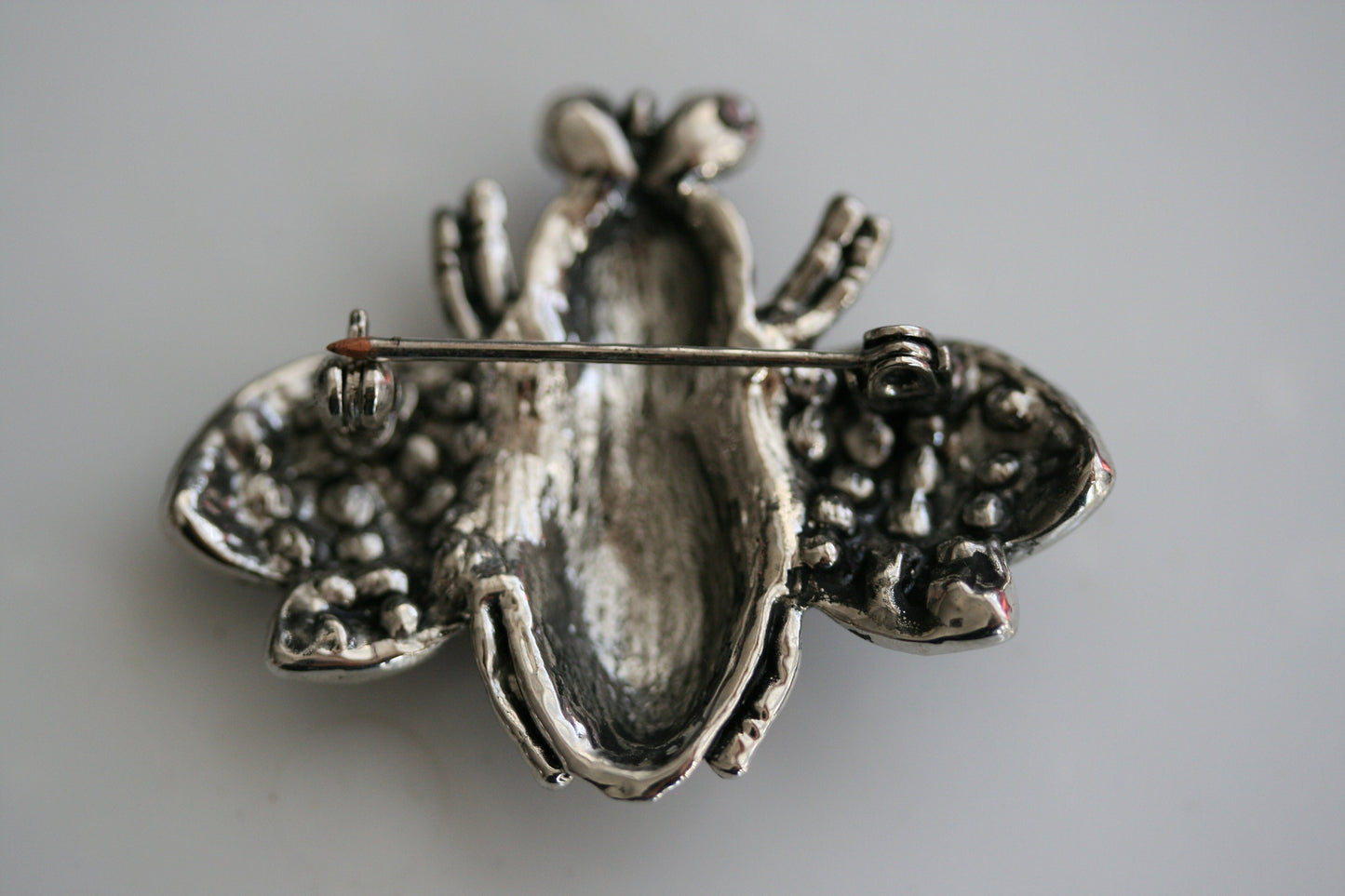 Purple Crystals Bee Brooch Rhinestone BUMBLEBEE HONEY BEE Brooch Pin