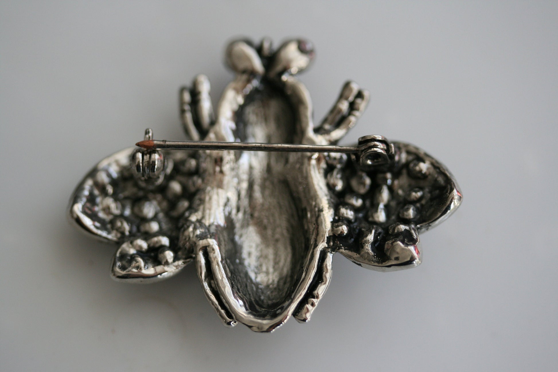 Purple Crystals Bee Brooch Rhinestone BUMBLEBEE HONEY BEE Brooch Pin