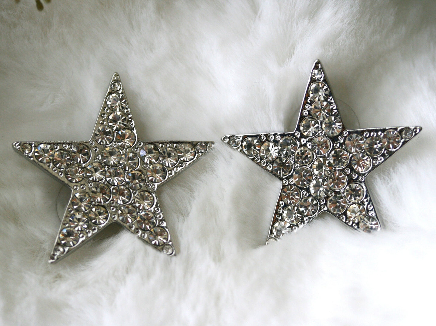 Rhinestone Star Stud Earrings Silver Star Earrings Gold Star Earrings Taxes Star Earring