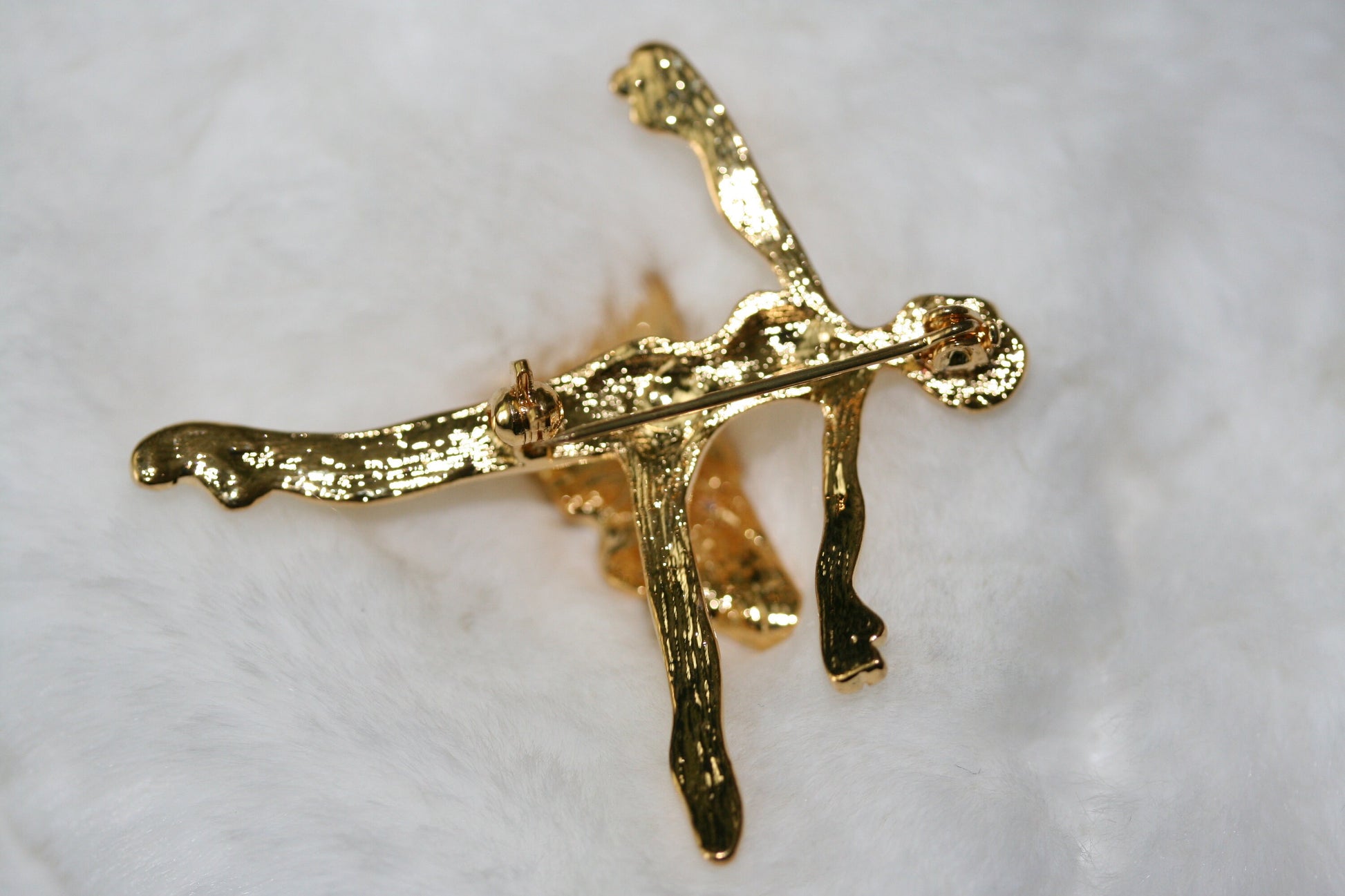 Crystal BALLERINA Brooch Ballet Dance Girl Dancer dancing Pin Brooch