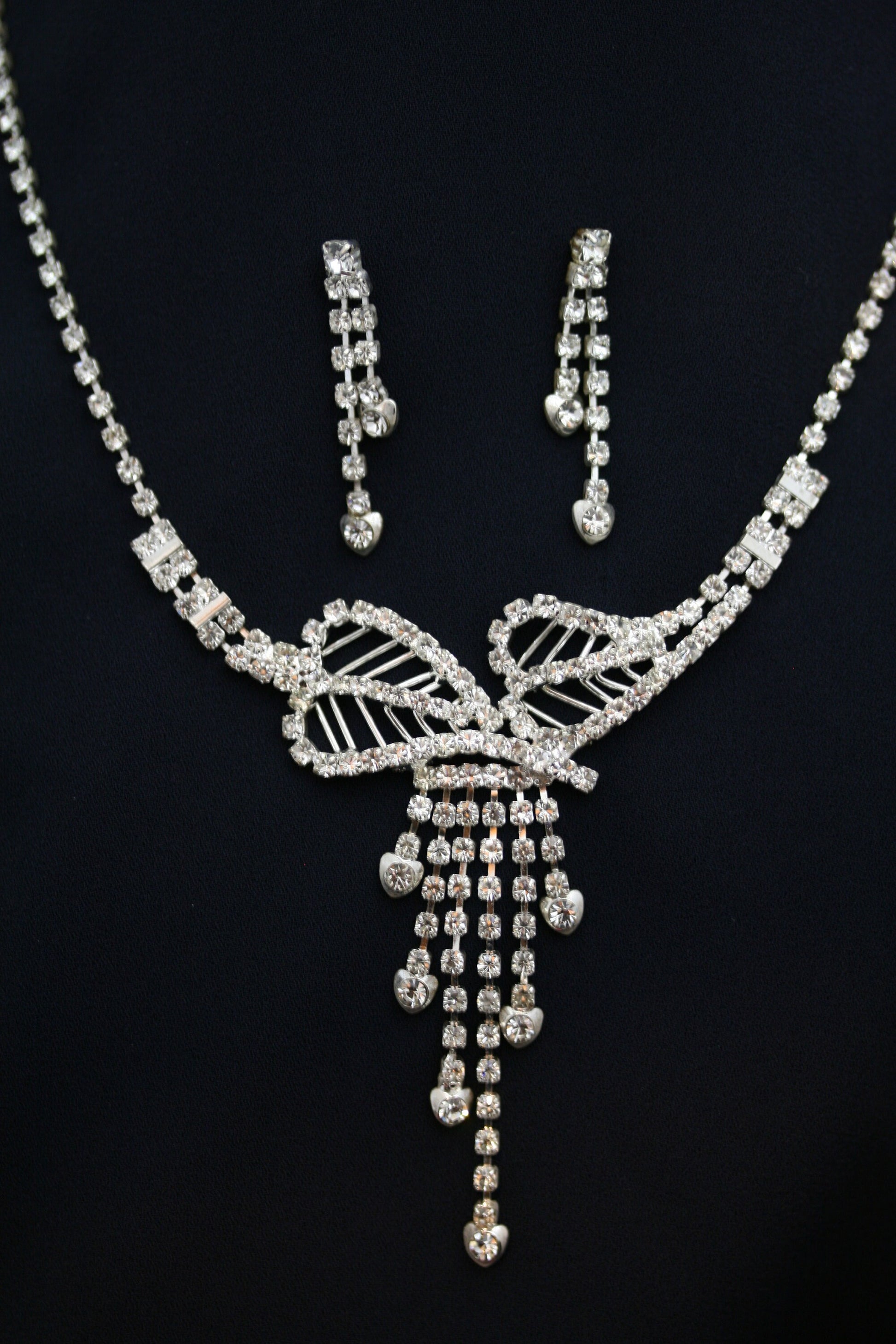 Wedding necklace set, Bridal necklace and earring set, CZ bridal necklace set, Jewelry Set For Women Perfect Gift For Her