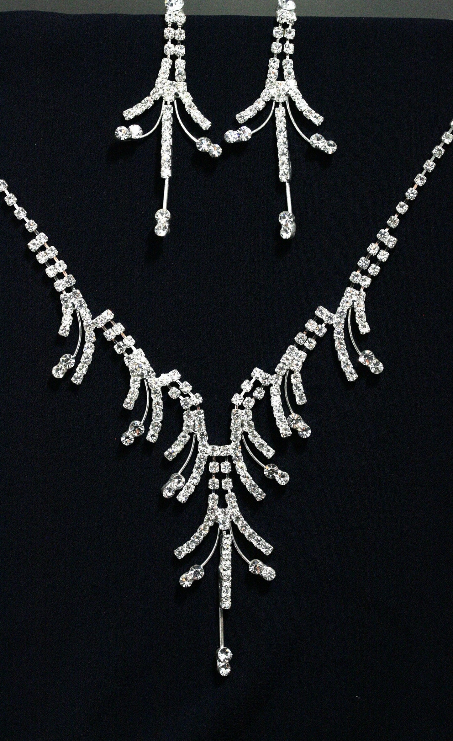 Wedding necklace set, Bridal necklace and earring set, CZ bridal necklace set, Jewelry Set For Women Perfect Gift For Her