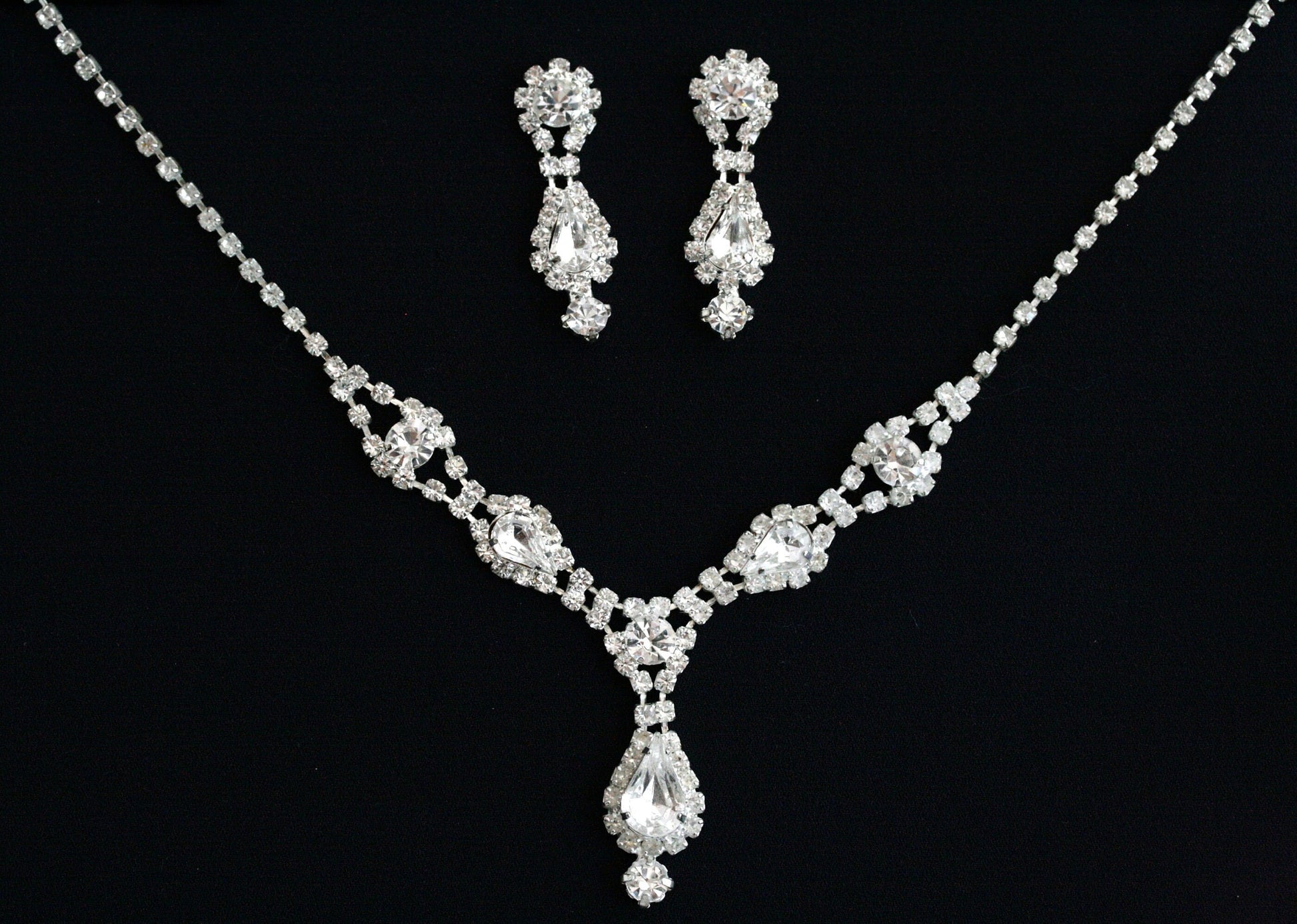 Wedding necklace set, Bridal necklace and earring set, CZ bridal necklace set, Jewelry Set For Women Perfect Gift For Her