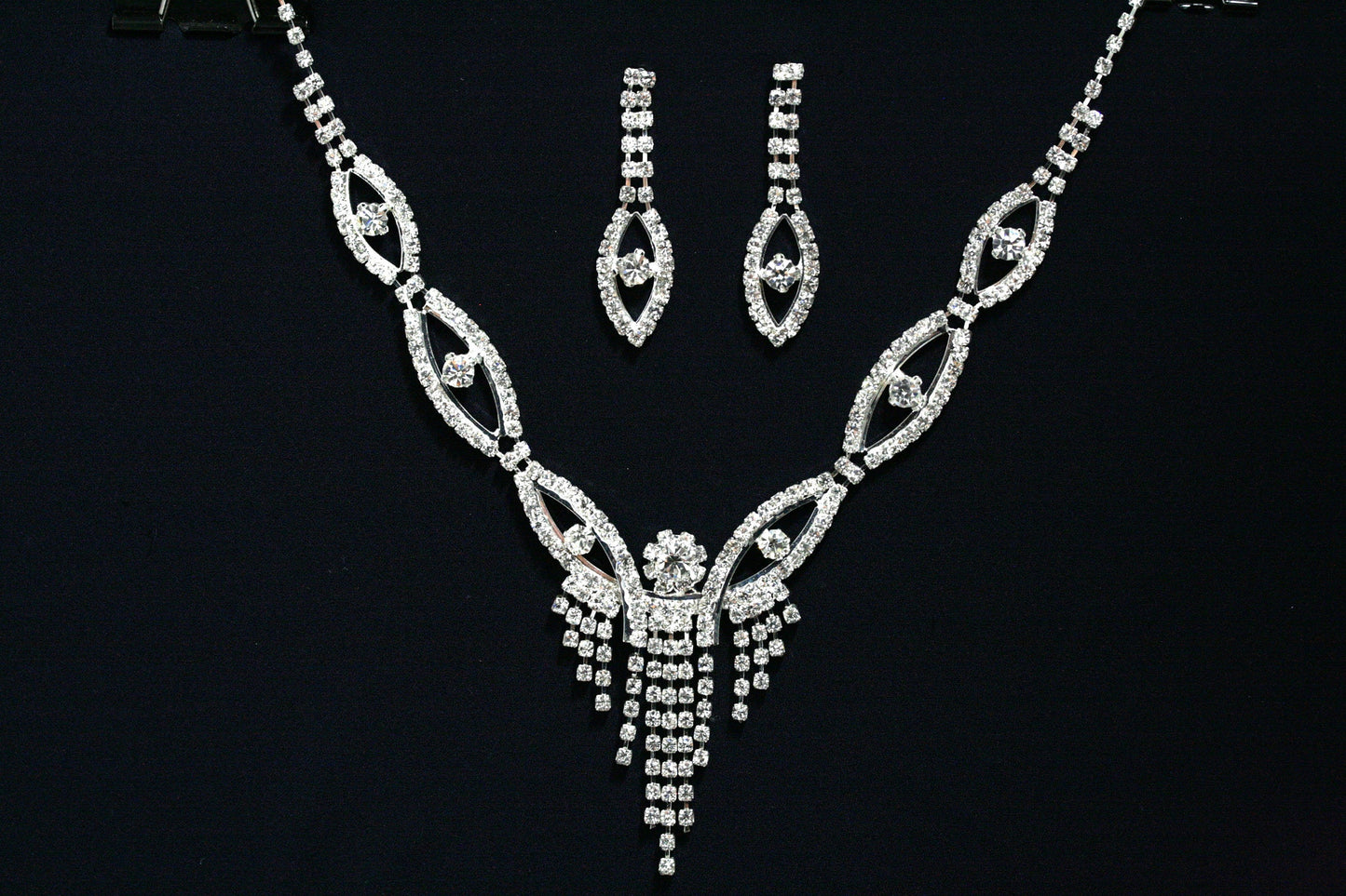 Wedding necklace set, Bridal necklace and earring set, CZ bridal necklace set, Jewelry Set For Women Perfect Gift For Her
