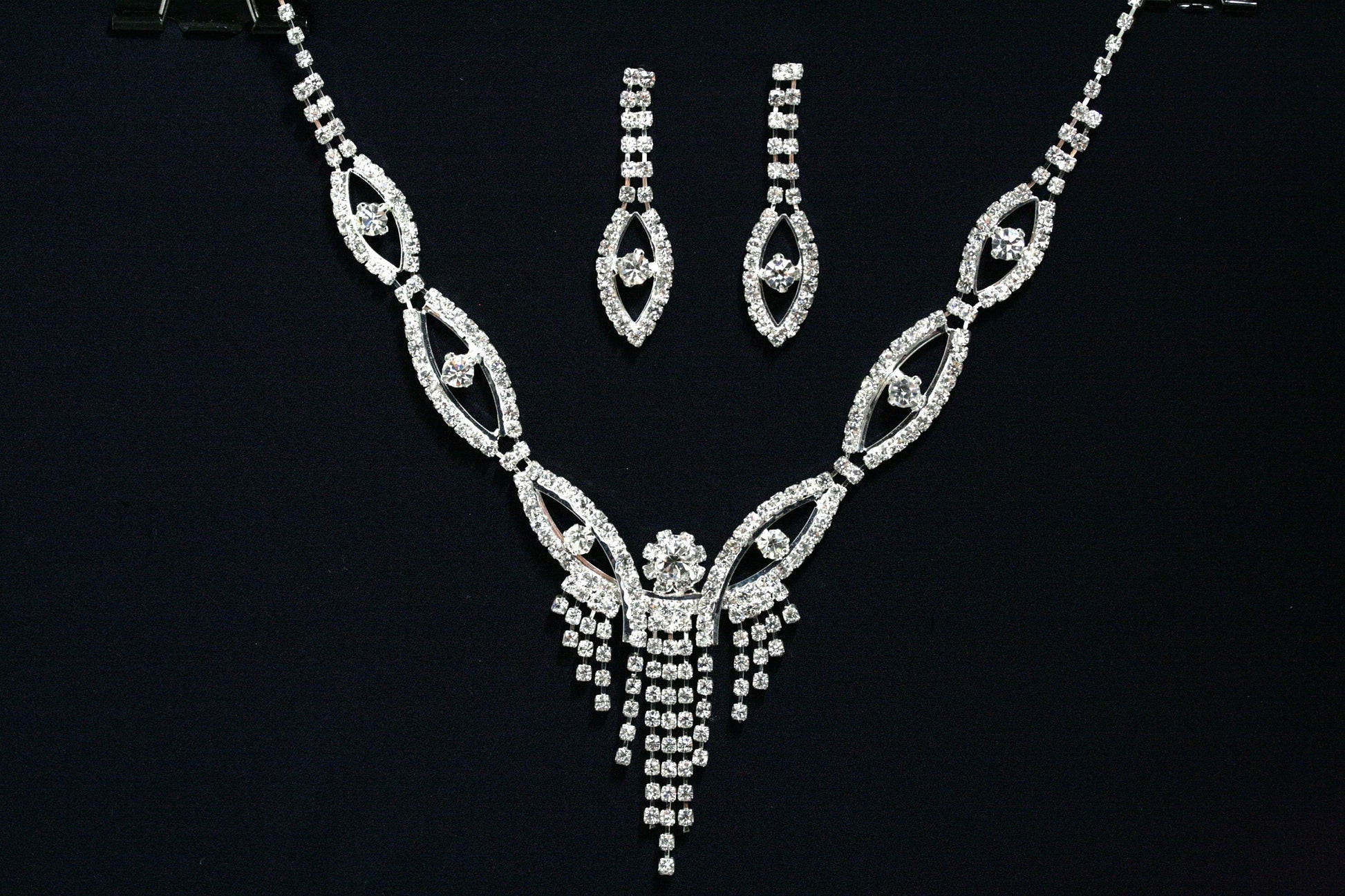 Wedding necklace set, Bridal necklace and earring set, CZ bridal necklace set, Jewelry Set For Women Perfect Gift For Her