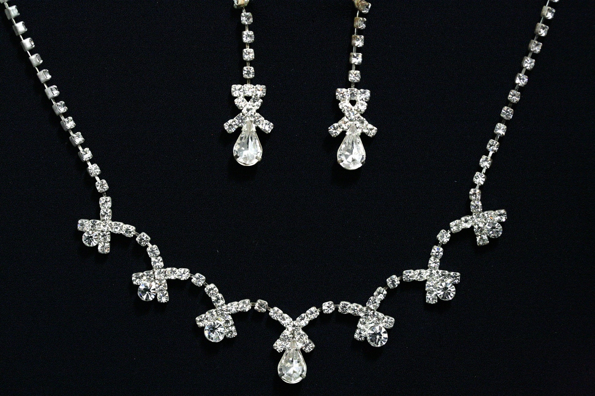 Wedding necklace set, Bridal necklace and earring set, CZ bridal necklace set, Jewelry Set For Women Perfect Gift For Her