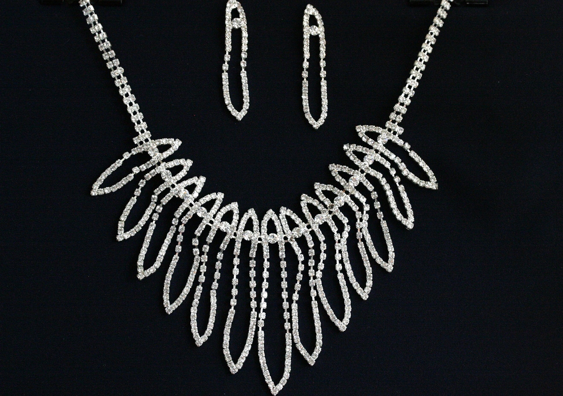 Wedding necklace set, Bridal necklace and earring set, CZ bridal necklace set, Jewelry Set For Women Perfect Gift For Her